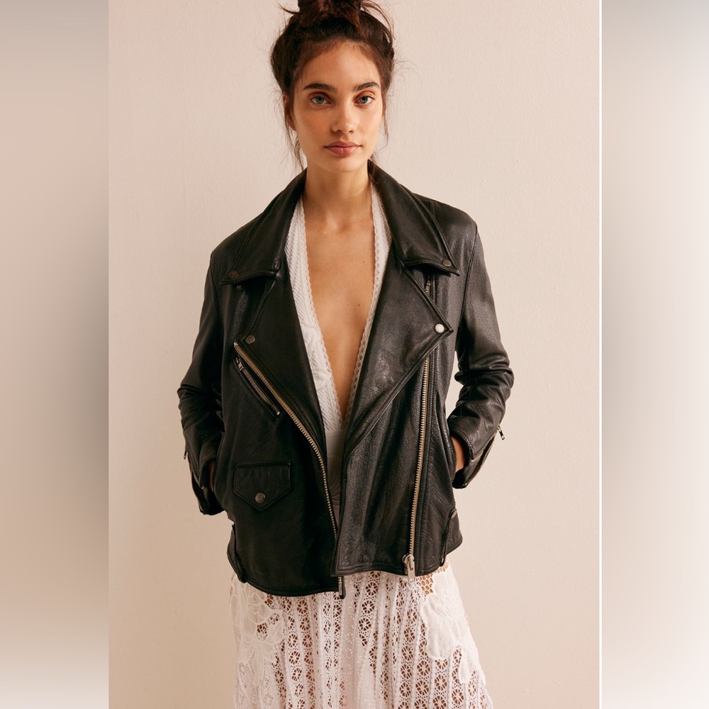 Jealousy leather moto Jacket